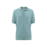 Gran Sasso Blue Cotton Polo Shirt GR-942420051436-IT50 | L