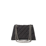Balenciaga Black Fabric And Leather Shoulder Bag BA-9556676