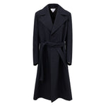 Bottega Veneta Blue Cotton Trench Coat BO-9139673-IT44|L