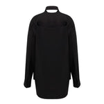 Balenciaga Black Cotton Long