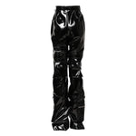 Dolce & Gabbana Black High Waist Cargo Bootcut Pants PAN76513-40