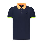 Norway 1963 Blue Cotton Men Polo Shirt NO-38997-XXL