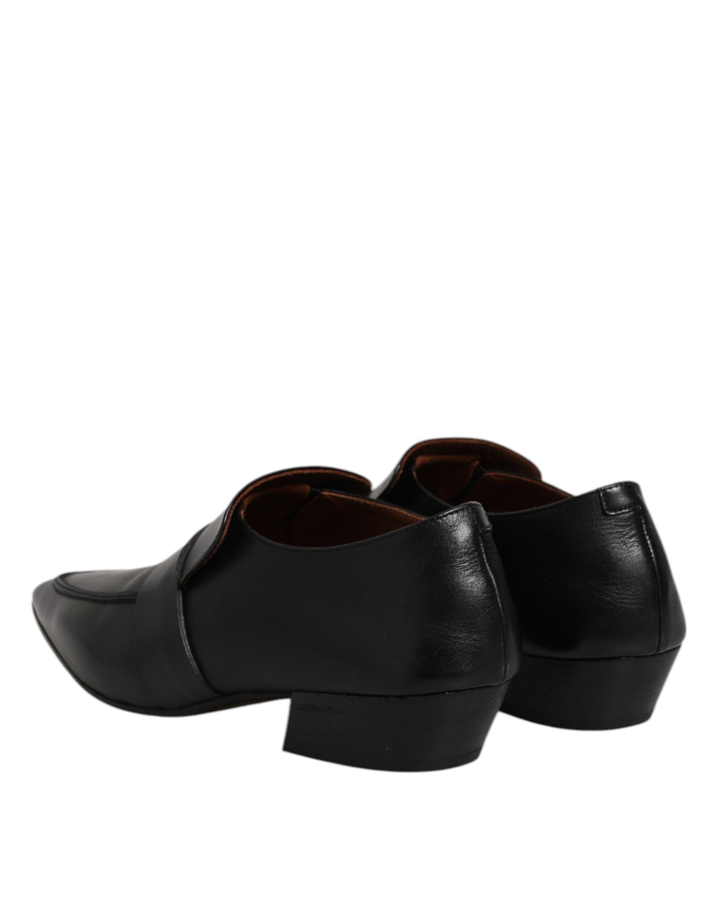 Marsell Black Soft Leather Loafer Pointed Toe Slip On Shoes LA12561-40