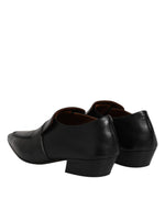 Marsell Black Soft Leather Loafer Pointed Toe Slip On Shoes LA12561-40
