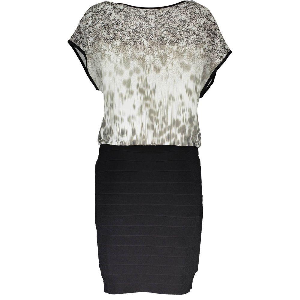 Guess Jeans Multicolor Elastane Dress GU-5039-XS