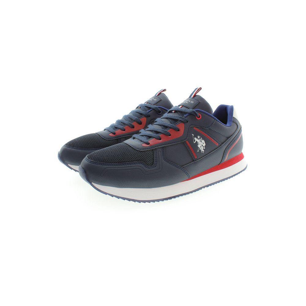U.S. POLO ASSN. Blue Polyester Sneaker US-14056-EU44/US11