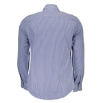 Harmont & Blaine Blue Cotton Shirt HA-14228-XXL