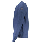 North Sails Blue Cotton Sweater NO-16263-XXL