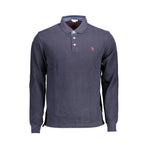 U.S. POLO ASSN. Blue Cotton Polo Shirt US-16928-L