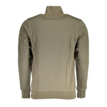 La Martina Green Cotton Sweater LA-17142-L