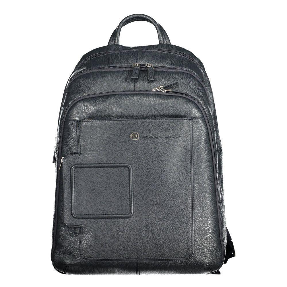 Piquadro Blue Leather Backpack PI-20665