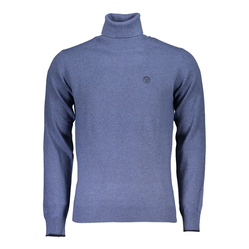 North Sails Blue Fabric Sweater NO-23345-XXL
