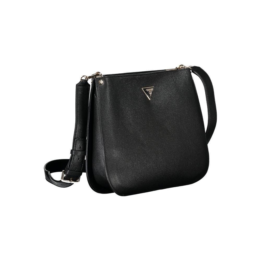 Guess Jeans Black Polyethylene Handbag GU-23620