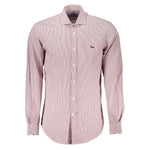 Harmont & Blaine Red Cotton Shirt HA-23713-XXL