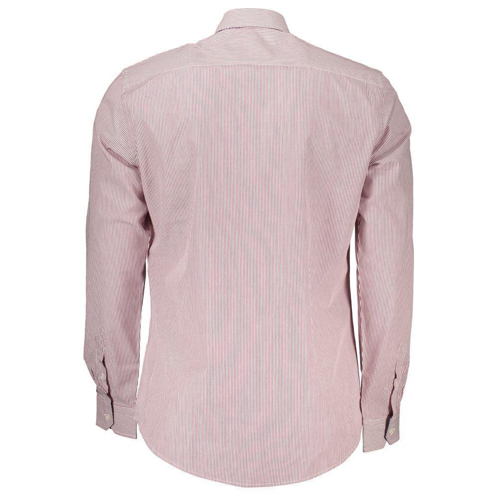 Harmont & Blaine Red Cotton Shirt HA-23713-XXL