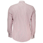 Harmont & Blaine Red Cotton Shirt HA-23713-XXL