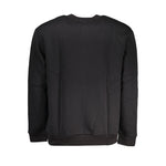 Cavalli Class Black Cotton Sweater CA-28494-XL