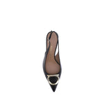 Ferragamo Gancini Slingback Pumps FE-784806001-EU35.5/US5.5