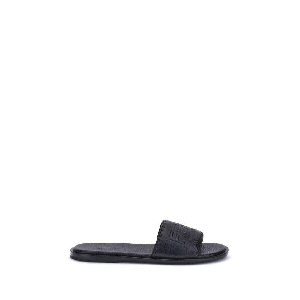 Fendi Sandals with logo FE-7X1753AQXCF0QA1-EU39.5/US6.5