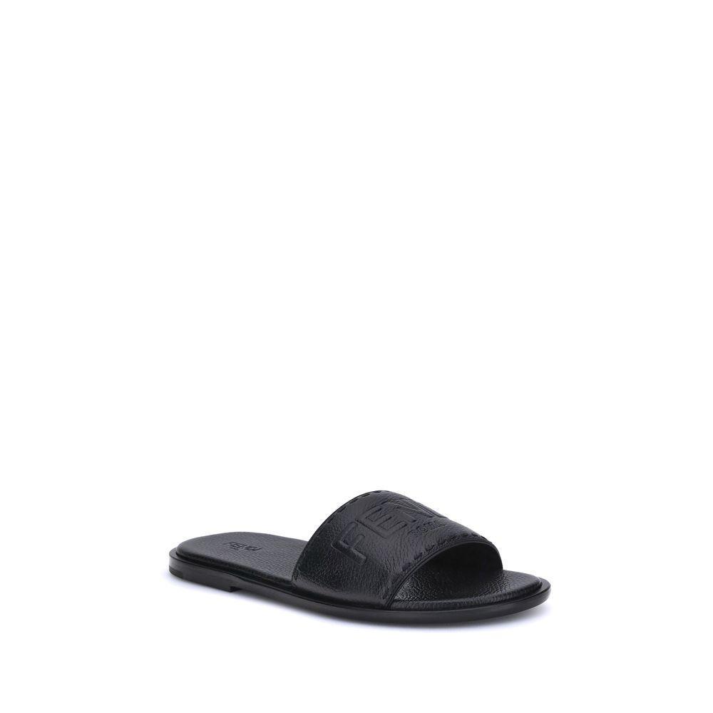 Fendi Sandals with logo FE-7X1753AQXCF0QA1-EU39.5/US6.5