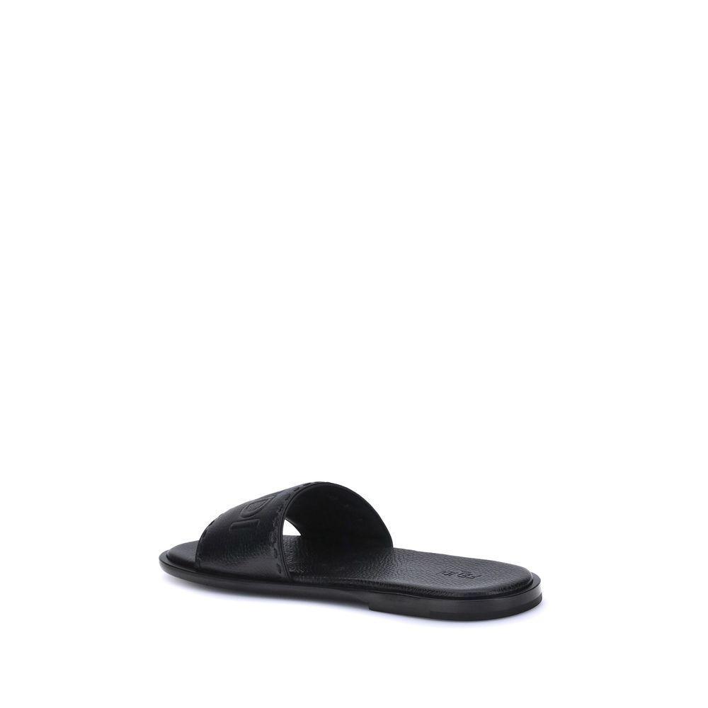 Fendi Sandals with logo FE-7X1753AQXCF0QA1-EU39.5/US6.5