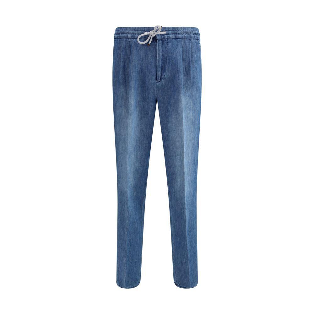 Brunello Cucinelli Jeans with drawstring waistband BR-M239PE1710C1471-IT52 | XL