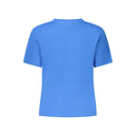 Calvin Klein Blue Cotton Tops & T-Shirt CA-39023-S