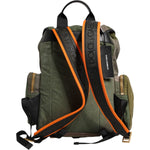 Dolce & Gabbana Military Green Patchwork Rucksack Backpack Bag BAG4640