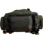 Dolce & Gabbana Military Green Patchwork Rucksack Backpack Bag BAG4640