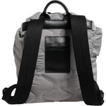 Dolce & Gabbana Gray Milano Print Drawstring Travel Backpack Bag BAG4646