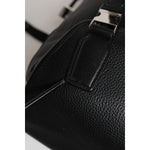 Dolce & Gabbana Black Palermo Backpack Hammered Calfskin Leather Bag BAG4648