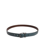 Dolce & Gabbana Green Classic Leather Metal Logo Buckle Belt BEL9452-90