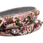 Dolce & Gabbana Multicolor Embellished Handbag Shoulder Strap WMB529