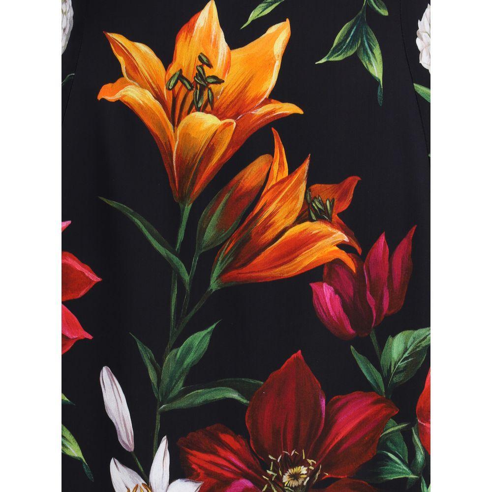 Dolce & Gabbana Long floral-print Dress DO-F6GAVTFSIB2HN5PB-IT42 | L