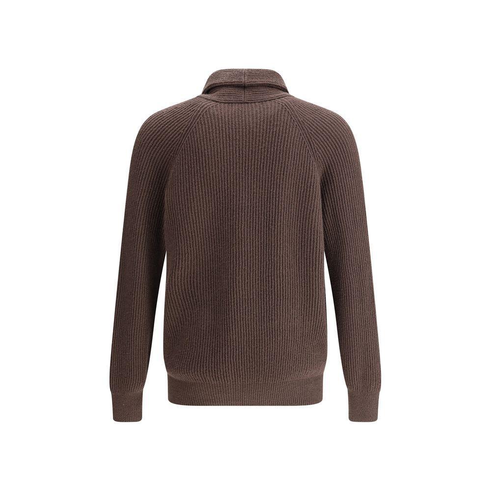 Brunello Cucinelli Ribbed Cardigan BR-MNI708606C2559-IT50 | L