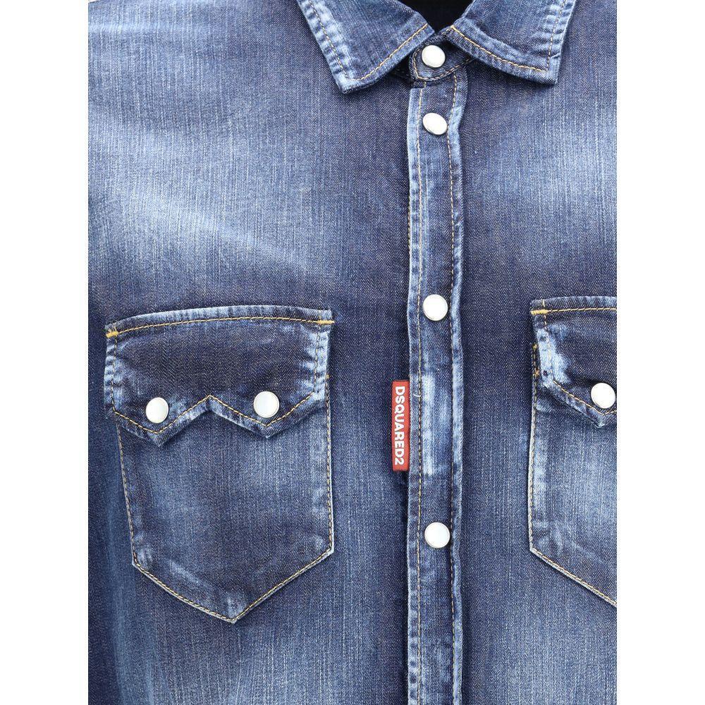 Dsquared² Denim Shirt DS-S74DM0955S30341470-IT48 | M