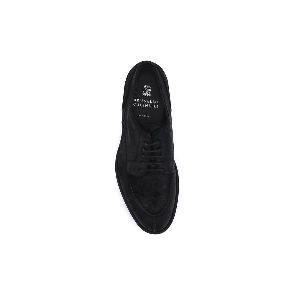 Brunello Cucinelli Suede Lace-Ups BR-MZUMNAC739C101-EU40/US7