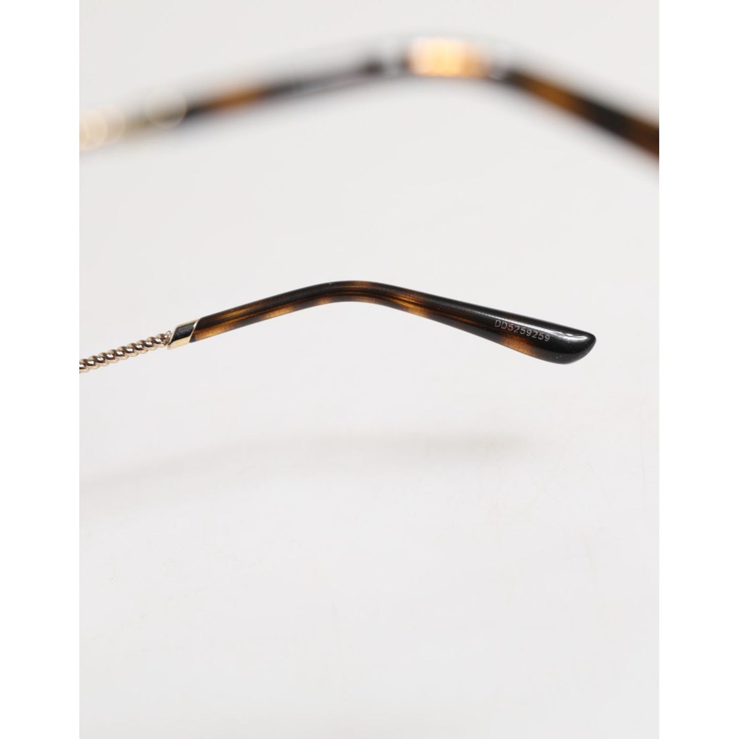Dolce & Gabbana Gold Brown Gradient Square DG2267 Eyewear Sunglasses