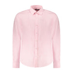 North Sails Pink Linen Shirt NO-38901-L