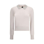 PINKO Rhinestone-decorated collar Sweater PI-105530A2S4I23-M