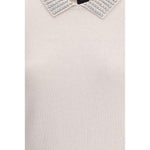 PINKO Rhinestone-decorated collar Sweater PI-105530A2S4I23-M