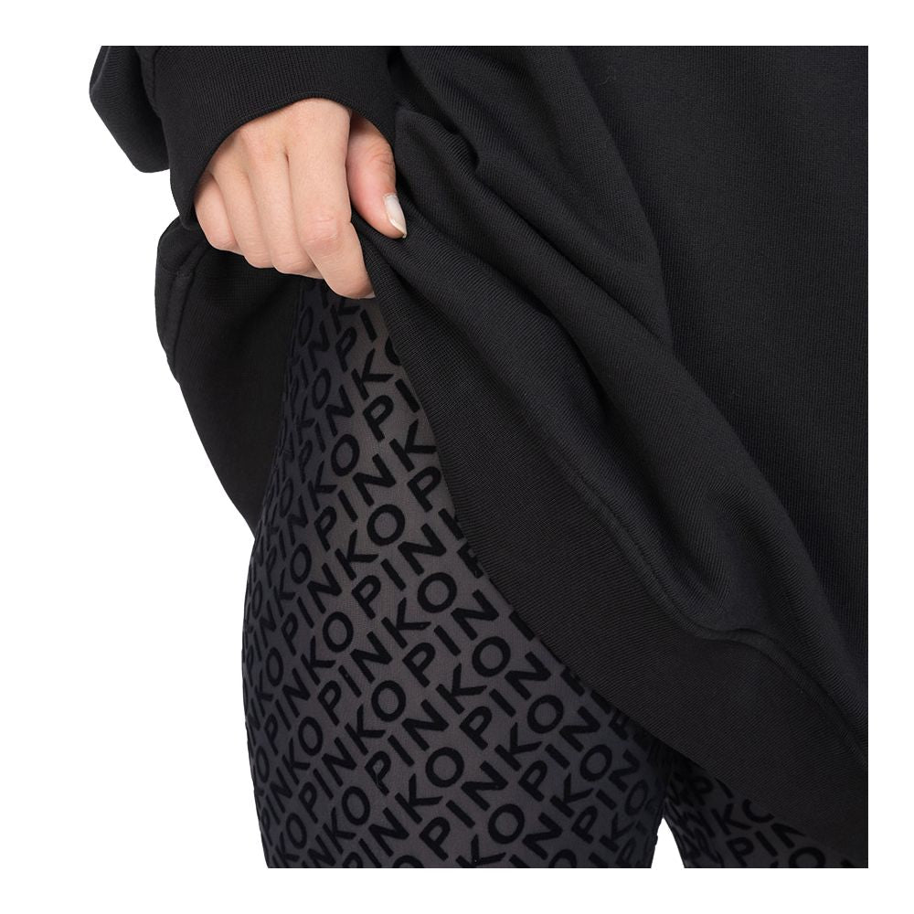 PINKO Black Nylon Jeans & Pant PI-15774-XS