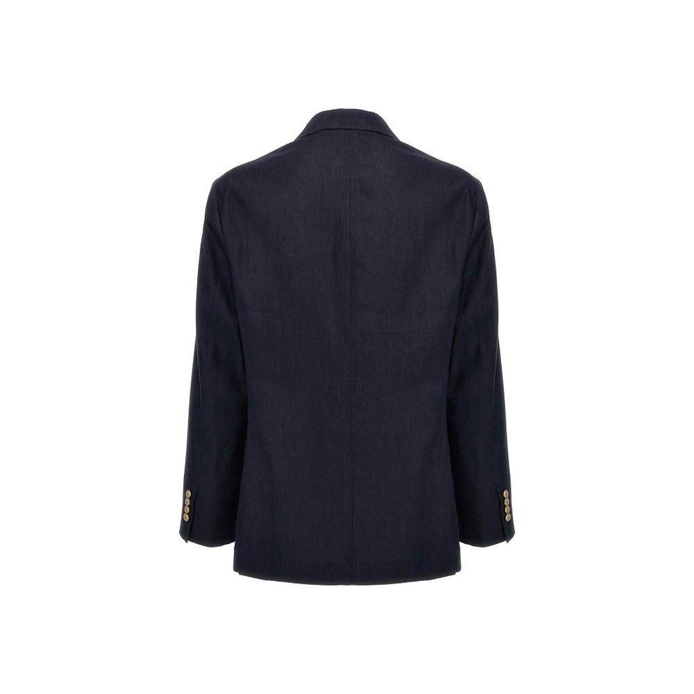 Brunello Cucinelli Linen And Wool Jacket BR-8735282823380-IT54 | XL