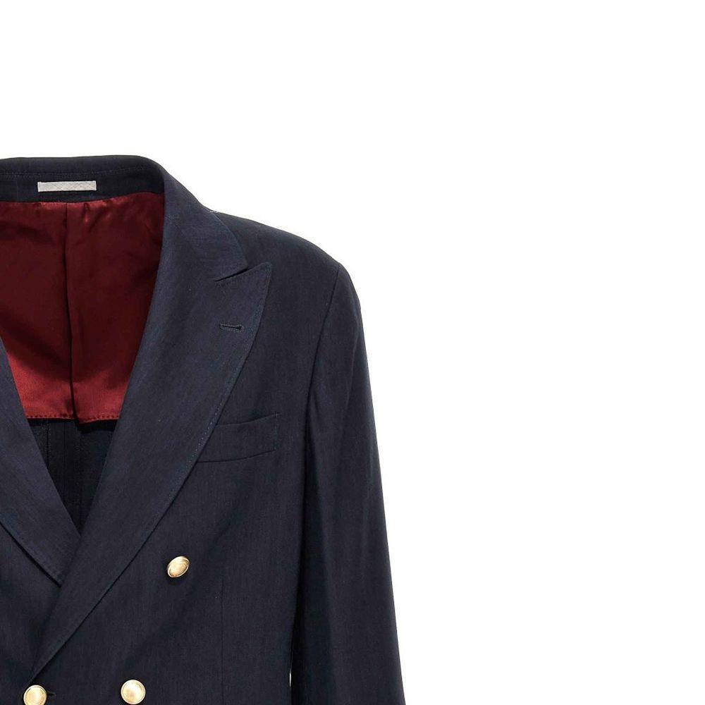 Brunello Cucinelli Linen And Wool Jacket BR-8735282823380-IT54 | XL