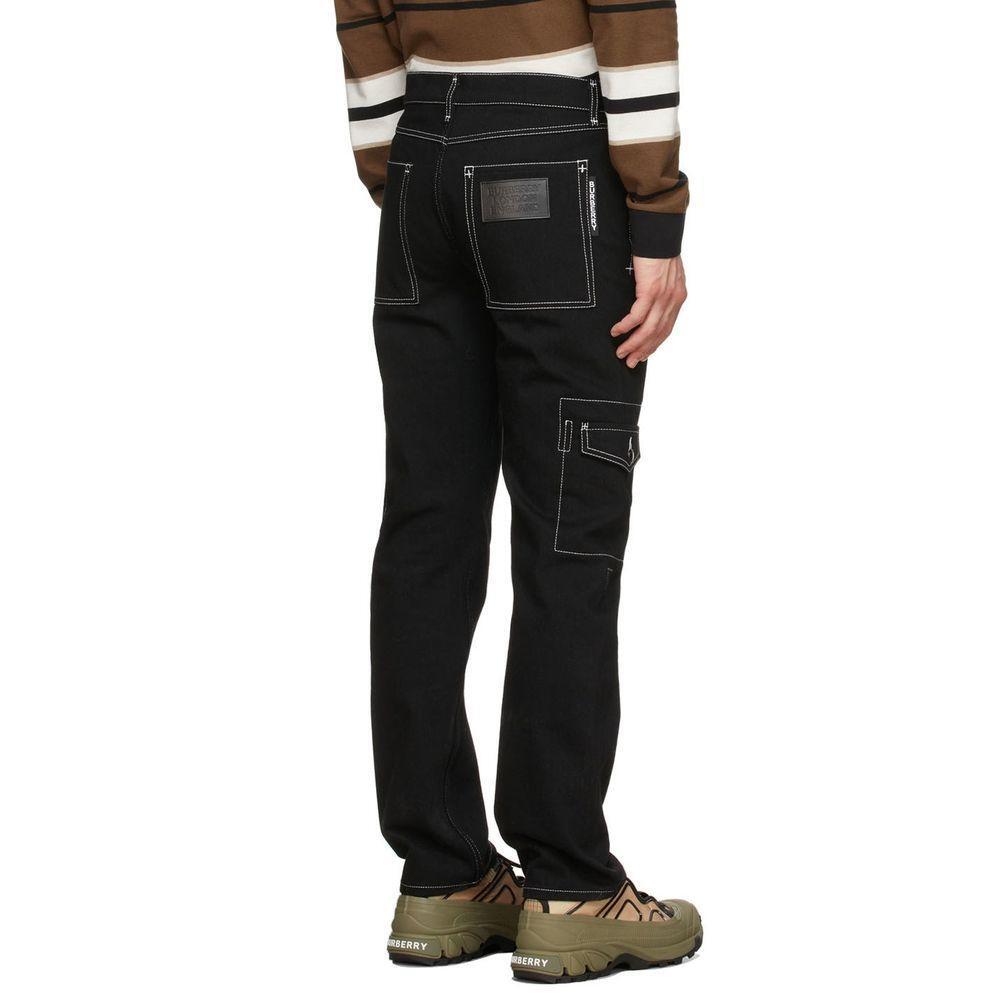 Burberry Denim Cargo Pants BU-8735299535060-W32