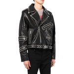Celine Studded Leather Jacket CE-8735317688532-IT54 | XL