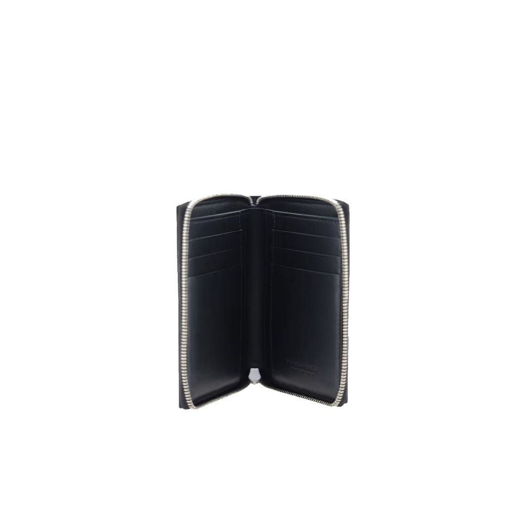 Bottega Veneta Black Calfskin Wallet