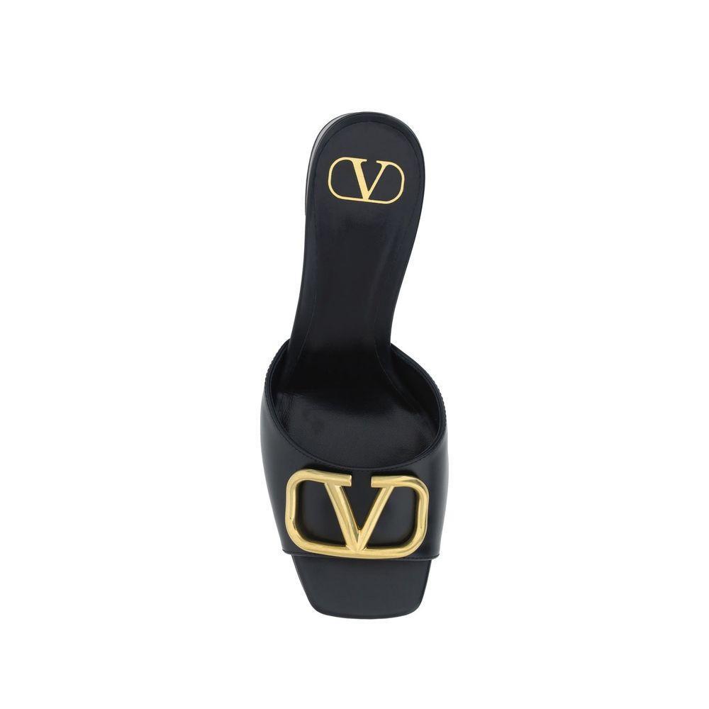 Valentino Garavani Vlogo Leather Sandals VA-8774196986068-EU36/US6