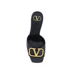 Valentino Garavani Vlogo Leather Sandals VA-8774196986068-EU36/US6