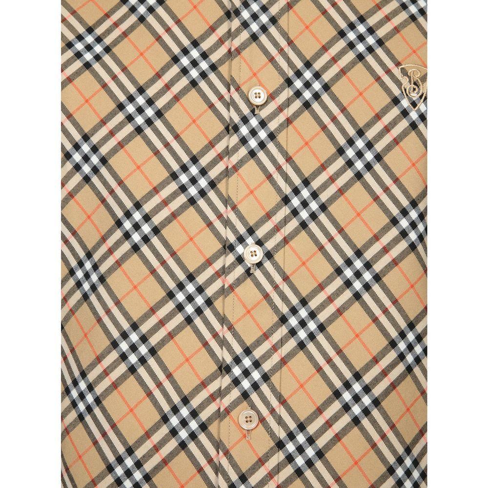 Burberry Sand Check Shirt BU-8848338813140-S